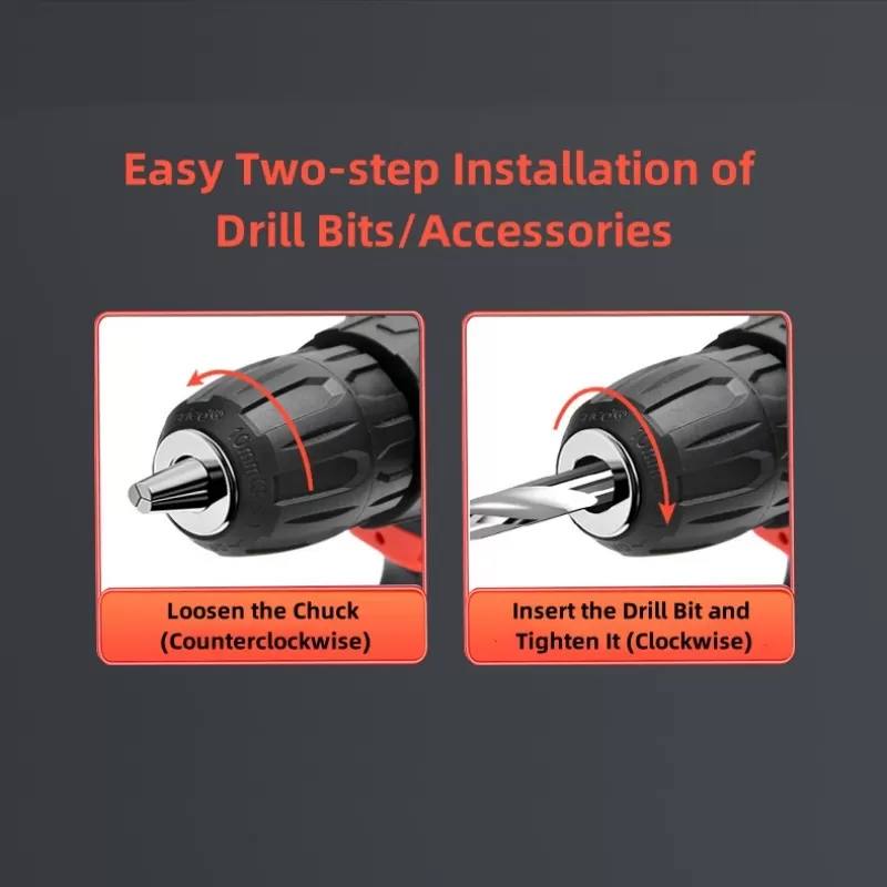 12V 1.5AH Drill sem fio P10110
