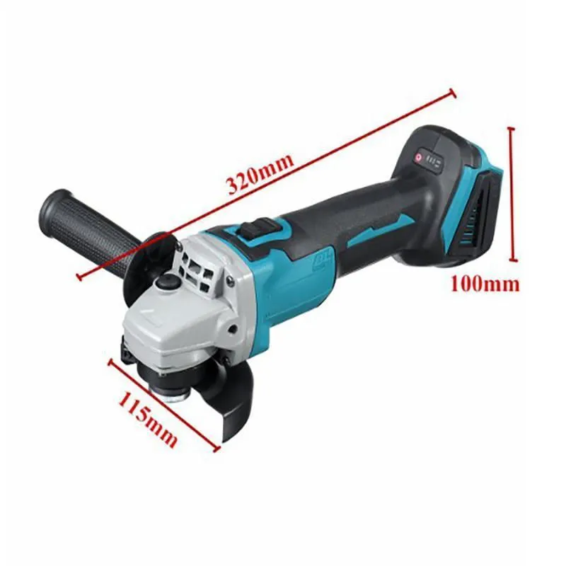 21V 100/125mm Morcedor de ângulo sem fio P10206