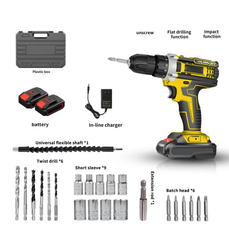 21V 32N.M Drill sem fio P10143