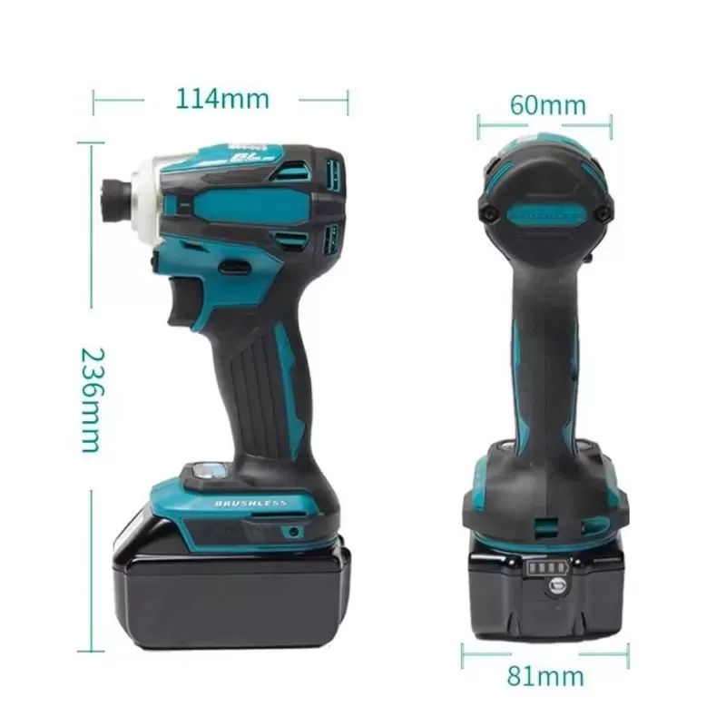 21V 180N.M Driver de impacto sem fio P10606